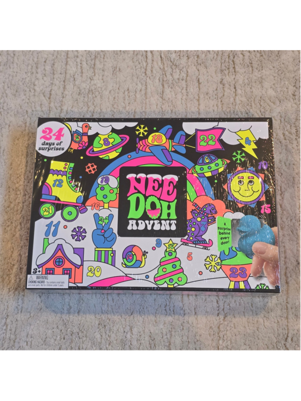 Authentic NeeDoh Advent Calendar by Schylling